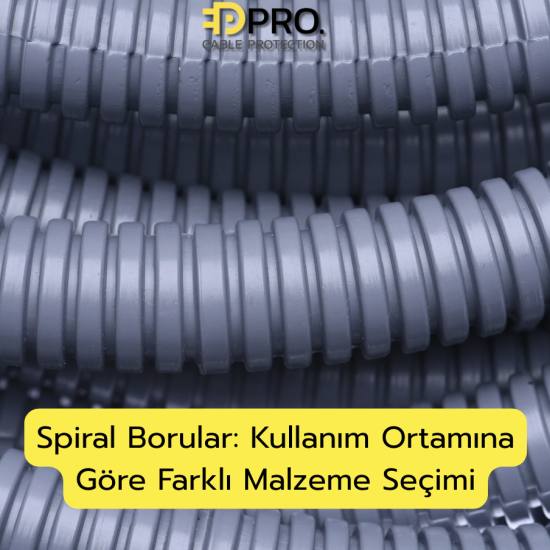 Spiral Borular: Kullanım Ortamına Göre Farklı Malzeme Seçimi