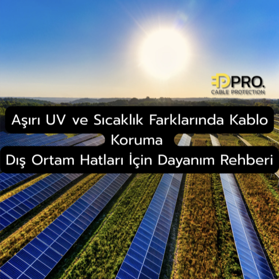 Aşırı Uv Ve Sıcaklık Farklarında Kablo Koruma – Dış Ortam Hatları İçin Dayanım Rehberi