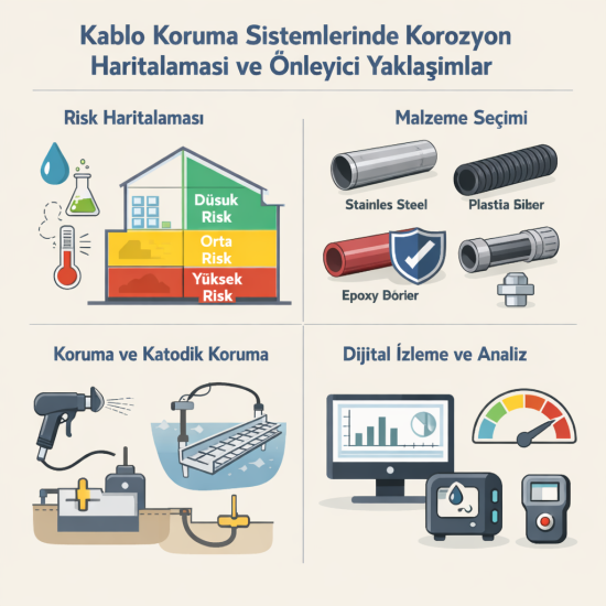 Kablo Koruma Sistemlerinde Korozyon Haritalaması Ve Önleyici Yaklaşımlar